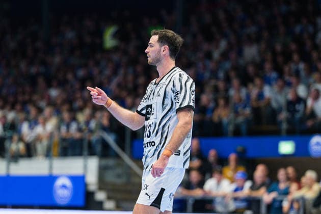 Veron Nacinovic, THW Kiel, 93 GER, ThSV Eisenach vs. THW Kiel, 1st Opel Handball Bundesliga, Handball, Matchday 5, 2026–2027 Season, 8:00 p.m., September 18, 2026 GER, ThSV Eisenach vs. THW Kiel, 1st Opel Handball Bundesliga, Handball, Matchday 5, 2026–2027 season, 8:00 PM, September 18, 2026, Eisenach Copyright: xMartinxHerbstx