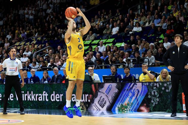September 18, 2026, Germany, GER, DEU, Basketball, 1st Bundesliga, Day 1, 2026–2027 Season, Berlin, ALBA Berlin vs. Niners Chemnitz, JORDAN FORD ALBA Berlin 3 nordphoto GmbH Engler Berlin Uber Arena State: Germany Copyright: xNordphotox xEnglerx