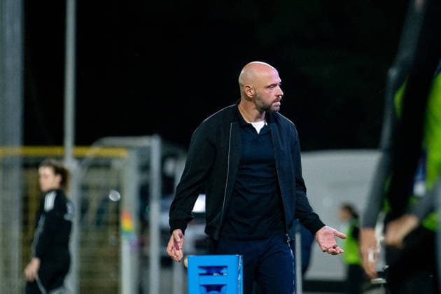 September 18, 2026, GER, Soccer, Women s, Google Pixel 1 Bundesliga, 2026–2027 Season, Matchday 4, TSG 1899 Hoffenheim vs. VfL Wolfsburg, Stephan Lerch (VfL Wolfsburg, Coach). DFB and DFL regulations prohibit any use of photographs as image sequences and or quasi-video. Hoffenheim, Dietmar Hopp Stadium, Baden-Württemberg, Germany Copyright: xNordphoto Memmlerx