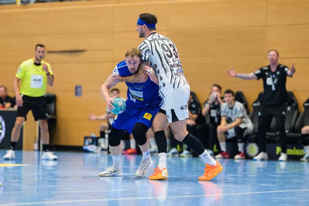 Dominik Solak, ThSV Eisenach, 30; Veron Nacinovic, THW Kiel, 93 GER; ThSV Eisenach vs. THW Kiel, 1st Opel Handball Bundesliga, Handball, Matchday 5, 2026–2027 Season, 8:00 p.m., September 18, 2026 GER, ThSV Eisenach vs. THW Kiel, 1st Opel Handball Bundesliga, Handball, Matchday 5, 2026–2027 season, 8:00 p.m., September 18, 2026, Eisenach Copyright: xMartinxHerbstx