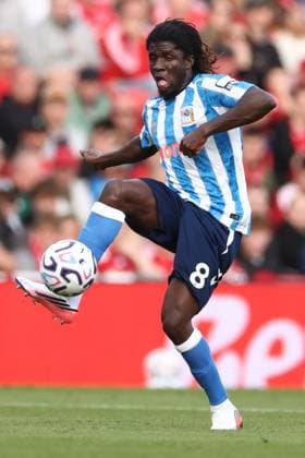 Caleb Yirenkyi of Coventry City in action. Nottingham Forest v Coventry City, Premier League, Football, The City Ground, Nottingham, UK - 19 Sep 2026Nottingham The City Ground United Kingdom EDITORIAL USE ONLY No use with unauthorised audio, video, data, fixture lists, club league logos or live services. Online in-match use limited to 120 images, no video emulation. No use in betting, games or single club league player publications. Copyright: xRyanxBrowne Shutterstockx 17158587fs