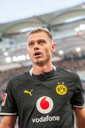 September 19, 2026, xdaymx, Soccer, Bundesliga 1, VfB Stuttgart, Borussia Dortmund, Julian Ryerson, Borussia Dortmund, DFL, DFB. REGULATIONS PROHIBIT ANY USE OF PHOTOGRAPHS AS IMAGE SEQUENCES AND OR QUASI-VIDEO. Stuttgart