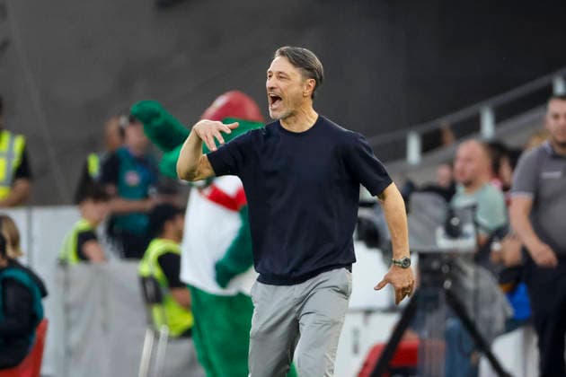 Niko Kovac, BVB Dortmund, Coach, Facial Expressions, Emotion, Germany, Soccer, Bundesliga 1, Matchday 4, 2026–2027, VfB Stuttgart vs. Borussia Dortmund, September 19, 2026, Stuttgart MHP Arena, Germany Copyright: xGrantxHubbsx