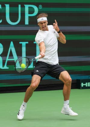 Alexander Zverev, Davis Cup: Germany vs. Croatia, Heristo Arena, Halle West, Germany; Tennis Davis Cup 20026, Heristo Arena, Halle West, North Rhine-Westphalia, Germany, September 19, 2026 Copyright: xJuergenxHasenkopfx