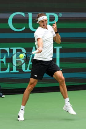 Alexander Zverev, Davis Cup: Germany vs. Croatia, Heristo Arena, Halle West, Germany; Tennis Davis Cup 20026, Heristo Arena, Halle West, North Rhine-Westphalia, Germany, September 19, 2026 Copyright: xJuergenxHasenkopfx