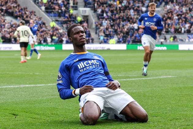 Everton s Thierno Barry celebrates scoring the opening goal Everton v Ipswich Town, Premier League, Football, Hill Dickinson Stadium, Liverpool, UK - 19 Sep 2026Liverpool Hill Dickinson Stadium United Kingdom EDITORIAL USE ONLY No use with unauthorised audio, video, data, fixture lists, club league logos or live services. Online in-match use limited to 120 images, no video emulation. No use in betting, games or single club league player publications. Copyright: xAlexxDodd Shutterstockx 17158691cn