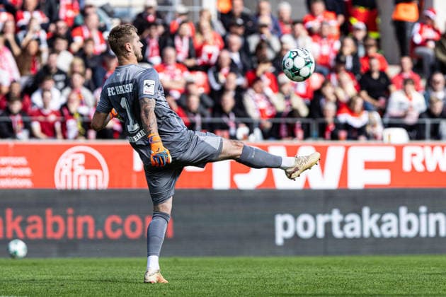 3rd Division, Matchday 7: Rot-Weiss Essen vs. Hansa Rostock, September 20, 2026, Luca Unbehaun, Hansa Rostock, 1 3rd Division, Matchday 7: Rot-Weiss Essen vs. Hansa Rostock at Stadion an der Hafenstraße, Essen, September 20, 2026. DFL regulations prohibit any use of photographs as image sequences and or quasi-video Copyright: xBEAUTIFULxSPORTS Buriakovx
