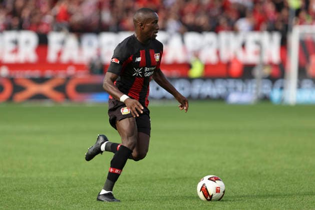 Moussa Diaby of Bayer 04 Leverkusen in action, on the ball, making a solo run during the Bundesliga match between Bayer 04 Leverkusen and RB Leipzig, BayArena on September 20, 2026, in Leverkusen, Germany. Photo by Oliver Kaelke, DeFodi Images. Moussa Diaby of Bayer 04 Leverkusen controls the ball during the Bundesliga match between Bayer 04 Leverkusen and RB Leipzig at BayArena on September 20, 2026 in Leverkusen, Germany. Photo by Oliver Kaelke, DeFodi Images. DFB and DFL regulations prohibit any use of photographs as image sequences and or quasi-video. Photo by Oliver Kaelke, DeFodi Images.