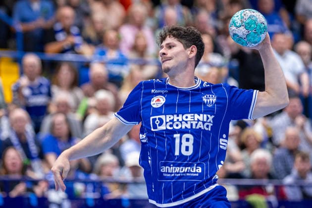 Levin Wanner, TBV Lemgo Lippe, 18th in goal-scoring (GER), TBV Lemgo Lippe vs. HC Erlangen, Handball, 1st Bundesliga, Matchday 5, 2026–2027 season, September 20, 2026 GER, TBV Lemgo Lippe vs. HC Erlangen, Handball, Bundesliga 1, Matchday 5, 2026–2027 season, September 20, 2026 Lemgo Copyright: xEibner-Pressefoto JanxRollingerx EP_JSK