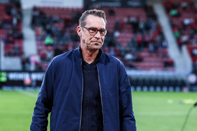 Sports, Soccer, 3rd Division, 2026–2027 Season, Matchday 7: SV Wehen Wiesbaden vs. MSV Duisburg, September 20, 2026, BRITA Arena; Michael Preetz, Managing Director of MSV Duisburg, Wiesbaden, BRITA Arena, Hesse, Germany