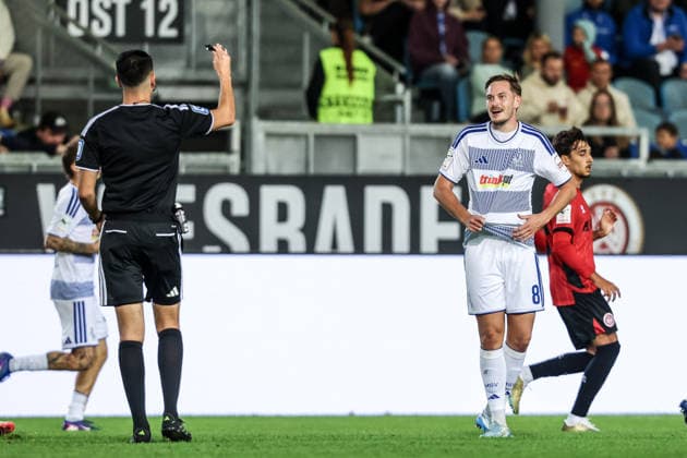 Sports, Soccer, 3rd Division, 2026–2027 Season, Matchday 7: SV Wehen Wiesbaden vs. MSV Duisburg, September 20, 2026, BRITA Arena, Aljaz Casar (MSV Duisburg), 8, Wiesbaden, BRITA Arena, Hesse, Germany