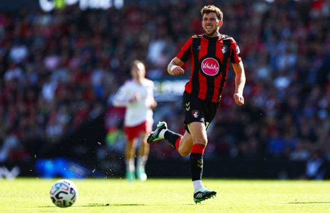 Ryan Christie of AFC Bournemouth. AFC Bournemouth v Liverpool, Premier League, Football, Vitality Stadium, Bournemouth, UK - 20 Sep 2026Bournemouth Vitality Stadium United Kingdom EDITORIAL USE ONLY No use with unauthorised audio, video, data, fixture lists, club league logos or live services. Online in-match use limited to 120 images, no video emulation. No use in betting, games or single club league player publications. Copyright: xJamesxMarsh Shutterstockx 17160094bm