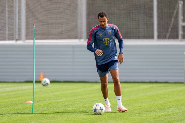 Tarek Buchmann of FC Bayern Munich during individual training at the FC Bayern Campus, GER, FC Bayern Munich, Training, Soccer, 2026–2027 Season, September 21, 2026, GER, FC Bayern Munich, Training, Soccer, 2026–2027 Season, September 21, 2026, Munich Copyright: xEibner-Pressefoto JennixMaulx EP_JML