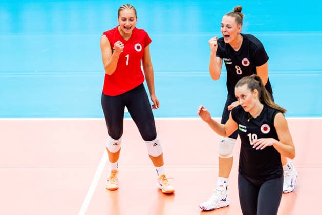 September 20, 2026, GER, Volleyball, Women, Funke Volley Cup, Season 26–27, Day 3 of the tournament, Dresdner SC (Dresdner Sportclub 1898) vs. KS DevelopRes Rzeszow, Jette Kuipers, Dresdner Sportclub 1898, Dresdner SC, 99089 Erfurt, Rieths Sports Complex, Thuringia, Germany