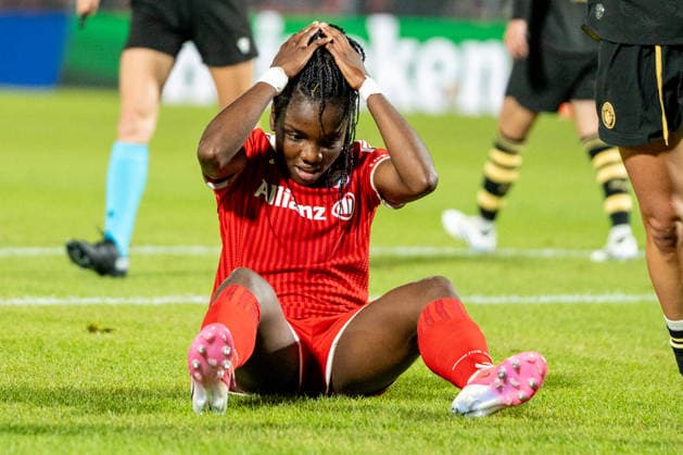 Soccer: UEFA Women s Champions League, Matchday 1, FC Bayern Munich Women vs. Manchester City Women s Football Club on September 22, 2026, at Sportpark Unterhaching in Munich, Germany, 2026–2027 season. Edna Imade, FC Bayern Munich, 29, Sportpark Unterhaching, Munich, Germany Copyright: xPhilippxImhofx