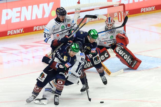 September 27, 2026, GER, DEU, Germany, Frederik Tiffels, Eisbären Berlin 95, Ty Ronning, Eisbären Berlin 9, Andreas Jenike, Iserlohn Roosters 92, MAXIMILIAN EISENMENGER, Iserlohn Roosters 41, nordphoto GmbH, Engler Berlin, Uber Arena Berlin, Germany Copyright: xNordphotox xEnglerx