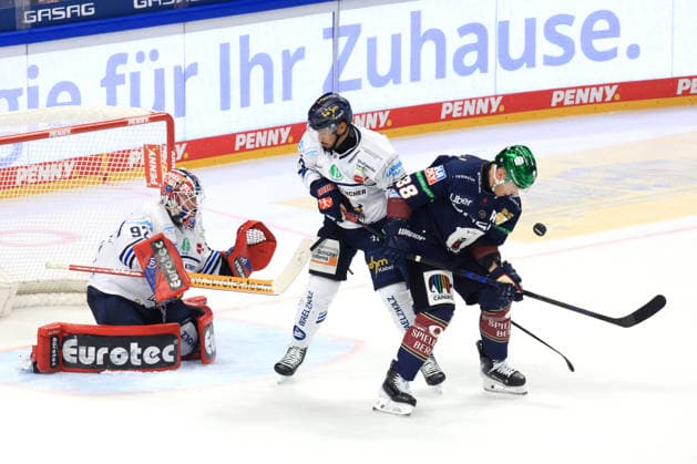September 27, 2026, GER, DEU, Germany, Yannick Veilleux, Eisbären Berlin 38, Andreas Jenike, Iserlohn Roosters 92, Jake Virtanen, Iserlohn Roosters 19, nordphoto GmbH, Engler Berlin, Uber Arena Berlin, Germany Copyright: xNordphotox xEnglerx