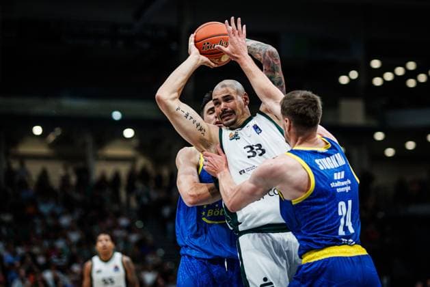 Vet Concept Gladiators Trier vs. Science City Jena, Basketball, easyCredit BBL, Matchday 2, 2026–2027 Season, September 27, 2026 Vet Concept Gladiators Trier vs. Science City Jena, Basketball, easyCredit BBL, Matchday 2, 2026–2027 Season, September 27, 2026 Copyright: xEibnerxPressefotox EP_ANS