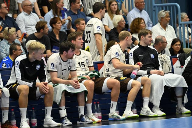 September 27, 2026, GER, Handball, Men s, Opel HBL, 2026–2027 Season, Matchday 6, VfL Gummersbach vs. Bergischer HC. Note: BHC, DFB, and DFL regulations prohibit any use of photographs as image sequences and or quasi-video. Gummersbach, SCHWALBE Arena, NRW, Germany Copyright: xNordphoto Meuterx