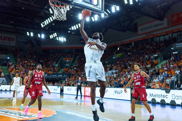 GER, Ratiopharm Ulm vs. Würzburg Baskets, Basketball, 1st Bundesliga, Matchday 3, 2026–2027 Season, September 27, 2026 GER, Ratiopharm Ulm vs. Würzburg Baskets, Basketball, 1st Bundesliga, Matchday 3, 2026–2027 Season, September 27, 2026 Neu Ulm Copyright: xEibner-Pressefoto GeraldxOelze-dexStoppanyx EP_ODS