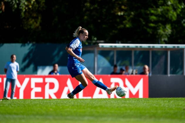 September 27, 2026, GER, Soccer, Women s, DFB Cup, 2026–2027 Season, Round 1, SpVgg Greuther Fürth vs. TSG 1899 Hoffenheim, Vanessa Diehm (Hoffenheim), 6 a.m., Fürth, Julius Hirsch Sports Center, Bavaria, Germany Copyright: xNordphoto Memmlerx