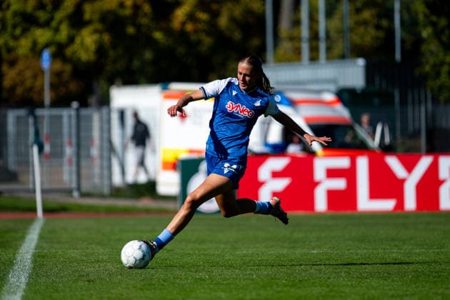 September 27, 2026, GER, Soccer, Women, DFB Cup, 2026–2027 Season, Round 1, SpVgg Greuther Fürth vs. TSG 1899 Hoffenheim; Svenja Vöhringer (Hoffenheim), 34; Fürth; Julius Hirsch Sports Center, Bavaria, Germany Copyright: xNordphoto Memmlerx