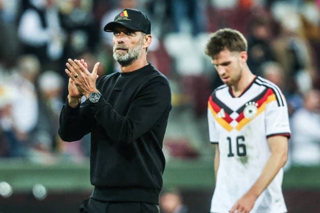 Sports, Soccer, UEFA Nations League 2026–2027 Season, Group A2, Matchday 2: Germany vs. Greece, September 27, 2026, WWK Arena, Augsburg; Jürgen Klopp, Coach of Germany; Augsburg; WWK Arena; Bavaria, Germany