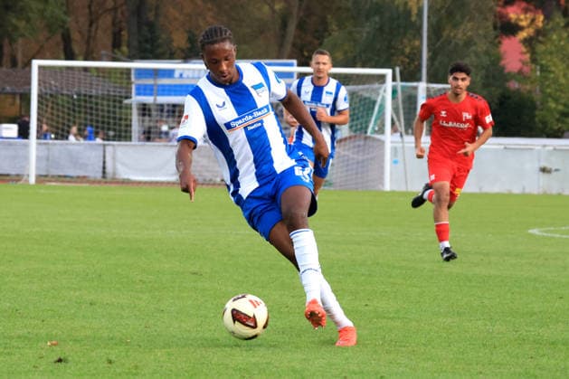 September 29, 2026, Germany, Soccer, Friendly Match, 2. Bundesliga, Match Day, 2026–2027 Season, Ernst Reuter Stadium, Berlin, Hertha03 Zehlendorf vs. Hertha BSC, 2nd Division. DFB and DFL regulations prohibit any use of photographs as image sequences and or quasi-video. nordphoto GmbH, Engler, Berlin, Ernst Reuter Stadium, Berlin, Germany Copyright: xNordphotox xEnglerx