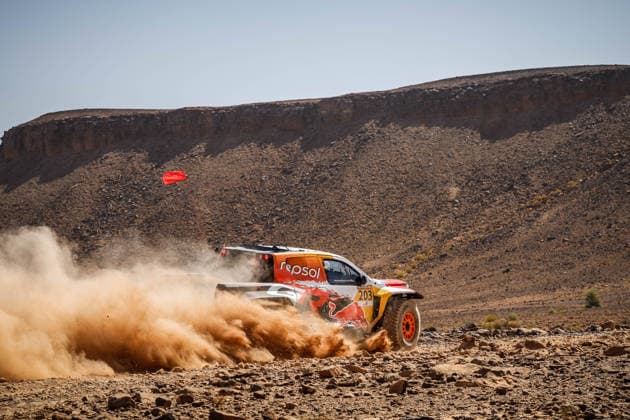 W2RC - RALLYE DU MAROC 2026 203 QUINTERO Seth (usa), SHORT Andrew (usa), Toyota Hilux GR, Toyota Gazoo Racing W2RC, FIA W2RC, ULT T1+, action, during the Stage 2 of the Rallye du Maroc 2026, 4th round of the 2026 WR2C Championship from September 30, 2026 around Zagora, Morocco - AgadirMorocco Copyright: xDamienxSaulnierx