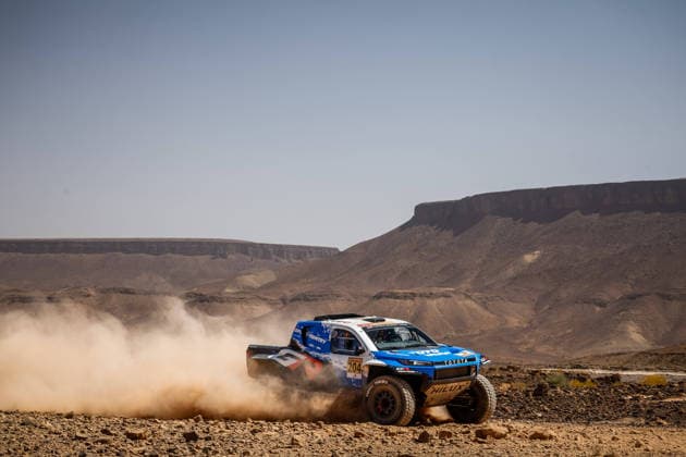 W2RC - RALLYE DU MAROC 2026 204 MIURA Akira (jpn), MONLEON Armand (esp), Toyota Hilux GR, Toyota Gazoo Racing W2RC, FIA W2RC, ULT T1+, action, during the Stage 2 of the Rallye du Maroc 2026, 4th round of the 2026 WR2C Championship from September 30, 2026 around Zagora, Morocco - AgadirMorocco Copyright: xDamienxSaulnierx