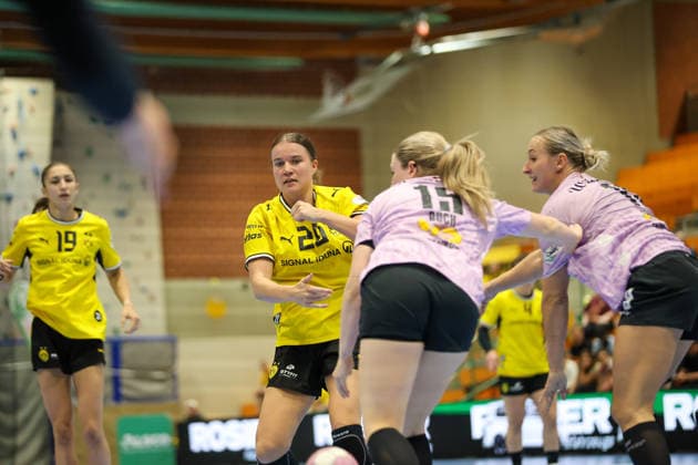 GER, BVB Borussia Dortmund Handball vs. SV Union Halle Neustadt, Handball, DHB Women s Cup, 2026–2027 Season, September 30, 2026,Merel Freriks BVB Borussia Dortmund Handball GER, BVB Borussia Dortmund Handball vs. SV Union Halle Neustadt, Handball, DHB Women’s Cup, 2026–2027 Season, September 30, 2026, Dortmund Copyright: xEibner-Pressefoto JavadxMohammadpourx EP_JMR