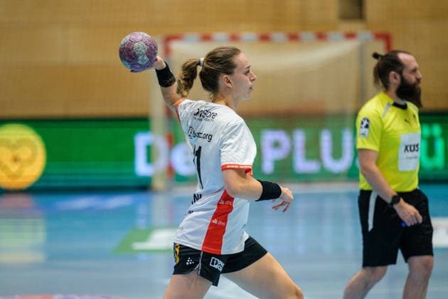 Isabelle Axmann, HSG Blomberg Lippe, 11 GER, Thueringer HC vs. HSG Blomberg Lippe, Handball, DHB Cup, 2026–2027 Season, 2nd Round, Wednesday, 7:00 p.m., September 30, 2026 GER, Thuringer HC vs. HSG Blomberg Lippe, Handball, DHB Cup, 2026–2027 Season, Round 2, Wednesday, 7:00 p.m., September 30, 2026, Bad Langensalza Copyright: xMartinxHerbstx