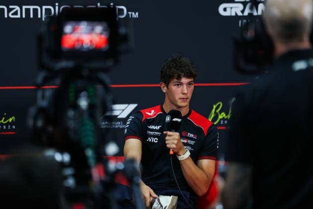 F1 - BAHRAIN GRAND PRIX IN MALAYSIA 2026 press conference, PK, Pressekonferenz BEARMAN Ollie Oliver (gbr), TGR Haas F1 Team VF-26, portrait during the 2026 Formula 1 Bahrain Grand Prix in Malaysia, 16th round of the 2026 Formula One World Championship, WM, Weltmeisterschaft from October 2 to 4, 2026 on the Sepang International Circuit, in Sepang, Malaysia - SepangMalaysia Copyright: xANTONINxVINCENTx
