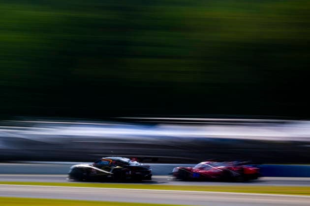 AUTO - IMSA - PETIT LE MANS 2026 64 BARKER Ben (gbr), OLSEN Dennis (nor), ROCKENFELLER Mike (ger), Ford Multimatic Motorsports, Ford Mustang GT3 Evo, action during the 2026 Motul Petit Le Mans, 11th round of the 2026 IMSA WeatherTech SportsCar Championship, from October 1 to 3, 2026 on the Michelin Raceway Road Atlanta in Braselton, Georgia, United States of America - BraseltonUnited States Copyright: xFabrizioxBoldonix