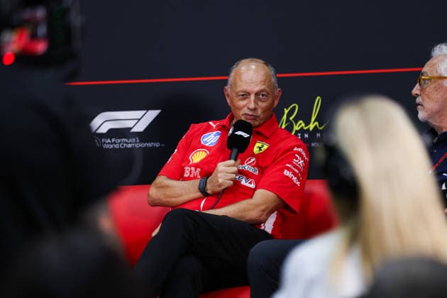 F1 - BAHRAIN GRAND PRIX IN MALAYSIA 2026 press conference, PK, Pressekonferenz VASSEUR Frà dà ric (fra), Team Principal & General Manager of the Scuderia Ferrari, portrait during the 2026 Formula 1 Bahrain Grand Prix in Malaysia, 16th round of the 2026 Formula One World Championship, WM, Weltmeisterschaft from October 2 to 4, 2026 on the Sepang International Circuit, in Sepang, Malaysia - SepangMalaysia Copyright: xANTONINxVINCENTx