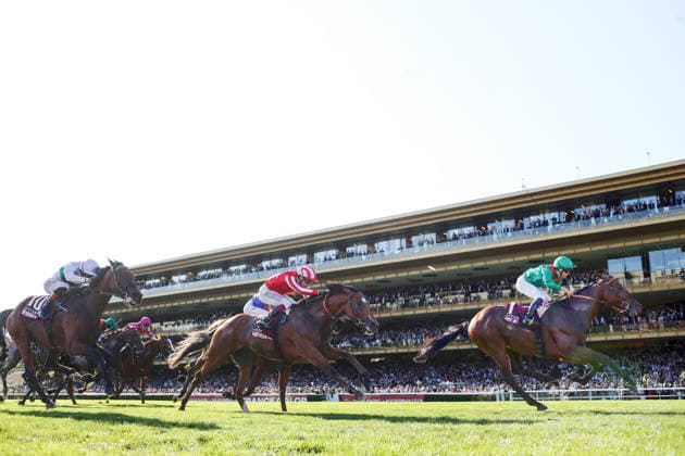 October 4, 2026, Longchamp, Paris, FRA: Daryz, ridden by Mickael Barzalona, wins the Qatar Prix de l Arc de Triomphe at the ParisLongchamp racetrack. Horse, Jockey, Daryz, Barzalona, Victory, Finish, Finish Line 261004D555LONGCHAMP JPG