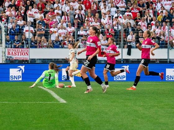 Goal to make it 0–3 by Jill Janssens, 1. FC Union Berlin, 77 GER, Soccer, VfB Stuttgart vs. 1. FC Union Berlin, Google Pixel Women s Bundesliga, Matchday 6, Stuttgart, 2026–2027 Season, October 4, 2026, GER, Soccer, VfB Stuttgart vs. 1 FC Union Berlin, Google Pixel Women’s Bundesliga, Matchday 6, Stuttgart, 2026–2027 season, October 4, 2026, Stuttgart Copyright: xCarstenxSchweringx EP_CSG