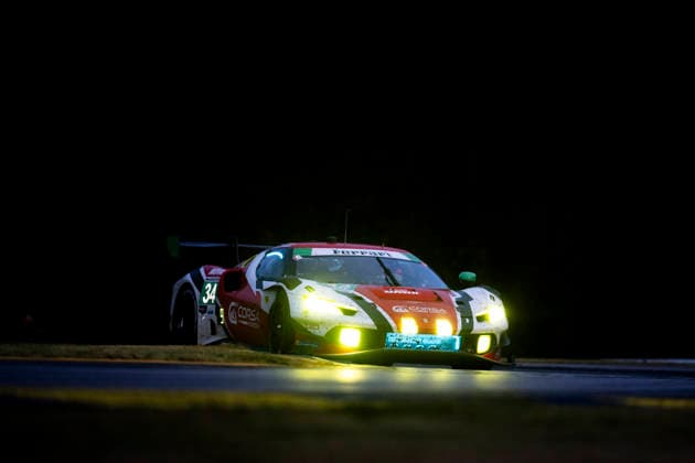 AUTO - IMSA - PETIT LE MANS 2026 34 COSTA Albert (esp), PATRESE Lorenzo (ita), UDELL Alec (usa), Conquest Racing, Ferrari 296 GT3 Evo, action during the 2026 Motul Petit Le Mans, 11th round of the 2026 IMSA WeatherTech SportsCar Championship, from October 1 to 3, 2026 on the Michelin Raceway Road Atlanta in Braselton, Georgia, United States of America - BraseltonUnited States Copyright: xFabrizioxBoldonix