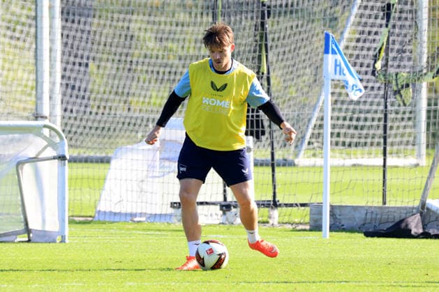 October 5, 2026, Germany, Soccer, 2. Bundesliga, 2026–2027 Season, Sportforum, Hertha BSC, Mads Pedersen training with Hertha BSC Berlin, 22nd 2nd Division, DFB and DFL regulations prohibit any use of photographs as image sequences and or quasi-video. nordphoto GmbH, Engler, Berlin, Sportforum, Berlin, Germany Copyright: xNordphotox xEnglerx