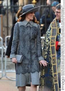 March 14, 2016 - London, London, UK - The Queen, The Duke of Edinburgh, Kate, Duchess of Cambridge, William, Duke of Cambridge, Prince Harry, The Duke of York, Ellie Goulding, Kofi Annan attend the Commonwealth Day Observance Service At Westminister Abbey. The annual multi-faith service is a celebration of the Commonwealth London, UK. London UK - ZUMAl94_