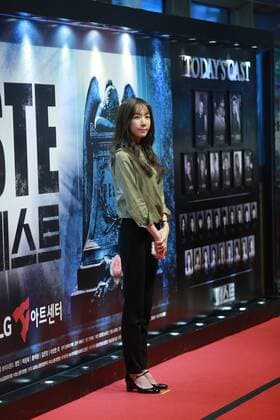 T-ara Eun-Jung,Qri,Real be,Roy Kim,Lee Chang Min,Brown Eyed Girl JeA,Rainbow blaxx,SPICA Yang Ji Won,Nine Muses,FIESTAR and Seo Tai Ji etc. attend the VIP premiere of music drama Peste in Seoul, Korea on 27th July, 2016.(China and Korea Rights Out) 20160728011907