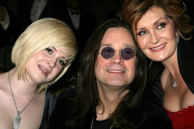 Mar 13, 2006; New York, New York, USA; Singer OZZY OSBOURNE with daughter, KELLY OSBOURNE, left, and wife, SHARON OSBOURNE at the 2006 Rock and Roll Hall of Fame ceremony. The 21st annunal 2006 Rock and Roll Hall of Fame induction ceremony took place at the Waldorf-Astoria Hotel in New York City on Monday, March 13, 2006. This year s inductees include Heavy Metal innovators, Black Sabbath, New Wave rock band Blondie, Jazz legend and creative genius Miles Davis, Southern Rock mainstays, Lynyrd Skynyrd, and British Punk pioneers, The Sex Pistols. Mandatory - ZUMAc37_ 20060313_rnn_c37_028 Copyright: xAngelxChevresttx
