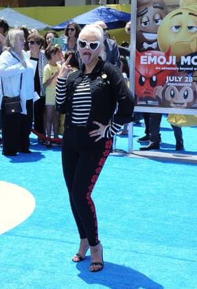 July 23, 2017 - Hollywood, California, U.S. - Christina Aguilera attends The Los Angeles Premiere of The Emoji Movie held at the Regency Village Theater in Westwood, California on July 23, 2017. 2017 Hollywood U.S. - ZUMAl86_ 20170723_zaf_l86_187 Copyright: xDavexLongendykex