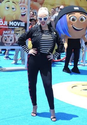 July 23, 2017 - Hollywood, California, U.S. - Christina Aguilera attends The Los Angeles Premiere of The Emoji Movie held at the Regency Village Theater in Westwood, California on July 23, 2017. 2017 Hollywood U.S. - ZUMAl86_ 20170723_zaf_l86_167 Copyright: xDavexLongendykex