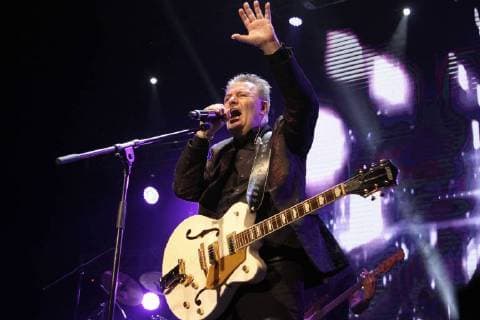 June 23, 2018 - EUM20180623ESP06.JPG .CIUDAD DE MEXICO. MusicMusica-Miguel Mateos.- Aspectos del concierto que ofrecio el cantante y compositor Miguel Mateos en el Fronton Mexico la noche de este viernes. Foto: Agencia EL UNIVERSALCarlos MejiaEELG - ZUMAu78_ 20180623_zaf_u78_597 Copyright: xElxUniversalx
