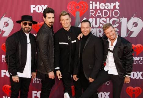 March 14, 2019 - Los Angeles, CA, USA - LOS ANGELES, CALIFORNIA - MARCH 14: Backstreet Boys - AJ McLean, Kevin Richardson, Brian Littrell, Nick Carter, Howie Dorough attend the 2019 iHeartRadio Music Awards which broadcasted live on FOX at Microsoft Theater on March 14, 2019 in Los Angeles, California. Photo: imageSPACE Los Angeles USA - ZUMAs181 20190314_zea_s181_215 Copyright: xImagespacex
