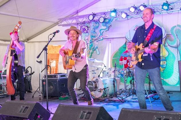 August 2, 2019, Loveland, Colorado, U.S: TONY MIHALY, singer and folk guitar, and the band, Mihaly perform at the Arise Music Festival. This family-friendly annual 3-day premiere multi-genre music, yoga, art, and camping festival, in it s 7th year in the beautiful hills of Sunrise Ranch, has a leave-no trace ethos for it s 13,000 festival goers, and is committed to providing a joyous pathway for building and strengthening community. Loveland U.S. - ZUMAm92_ 20190802_zap_m92_004 Copyright: xDonxSeniaxMurrayx