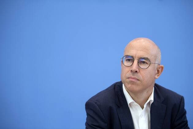 Gabriel Felbermayr DEU, Deutschland, Germany, Berlin, 05.09.2019 Gabriel Felbermayr, Wirtschaftswissenschaftler und Praesident des Kieler Instituts für Weltwirtschaft ifw. waehrend der Bundespressekonferenz zum Thema Kieler Subventionsbericht in Berlin. Gabriel Felbermayr, Economic Expert and president of the Kiel Institute for the World Economy, during a press conference in Berlin, Germany, 05 September 2019 in Berlin, Germany