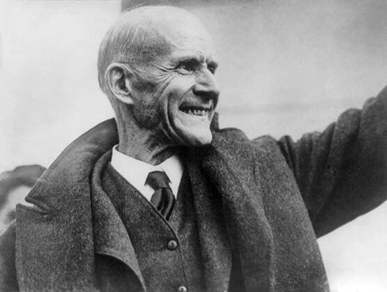 February 25, 2020, Atlanta, Georgia, USA: Eugene V. Debs, 5 times Socialist Candidate for President, set free from Prison on Christmas Day, Federal Penitentiary, Atlanta, Georgia, USA, Underwood & Underwood, December 25, 1921 Atlanta USA - ZUMAg145 20200225_zza_g145_020 Copyright: xJTxVintagex