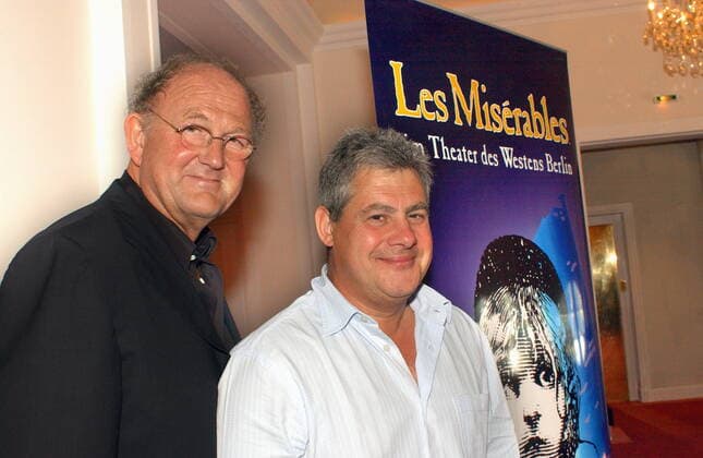 1 Portrait Joop van den Ende li Cameron Mackintosh in the Theater des Westens, Stage Holding Owner, boss, owner, chairman, producer from London, t.s., TdW, musical, Berlin Germany, Germany Copyright: xBRIGANI-ART HEINRICHx BriganiArt_00051634_00051634